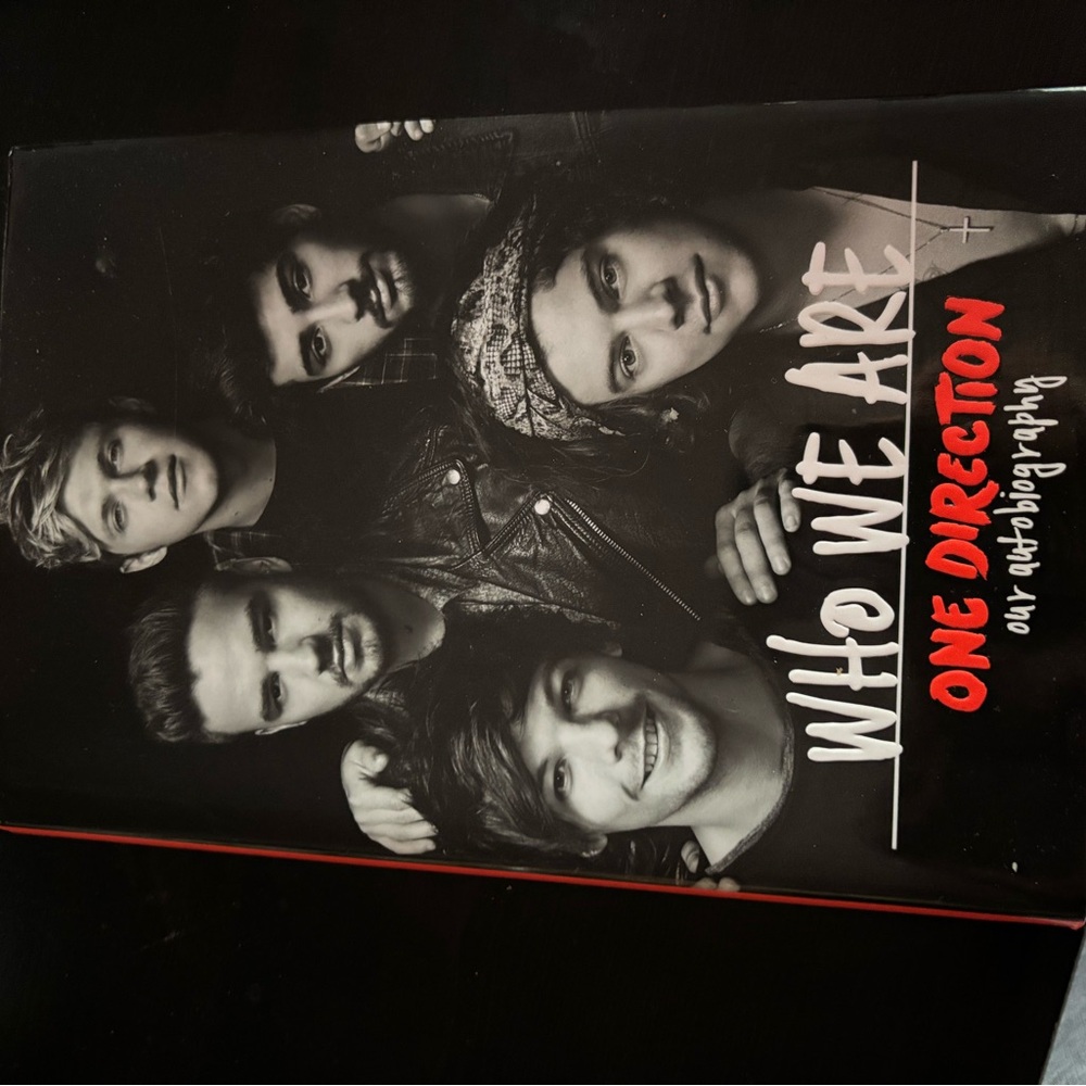 One Direction 'Who We Are' Book ORIGINAL PRINTING